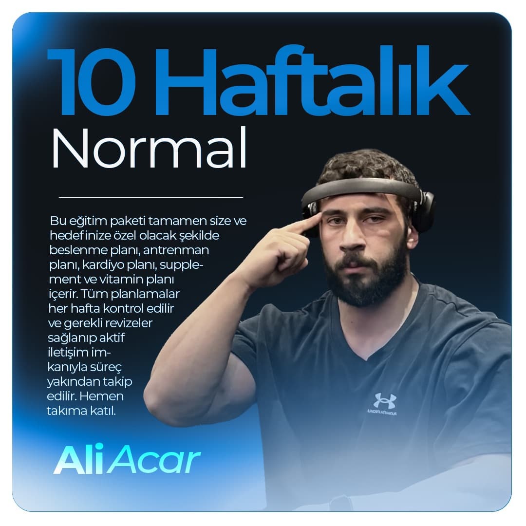 10 Haftalık Normal Paket ürün görseli