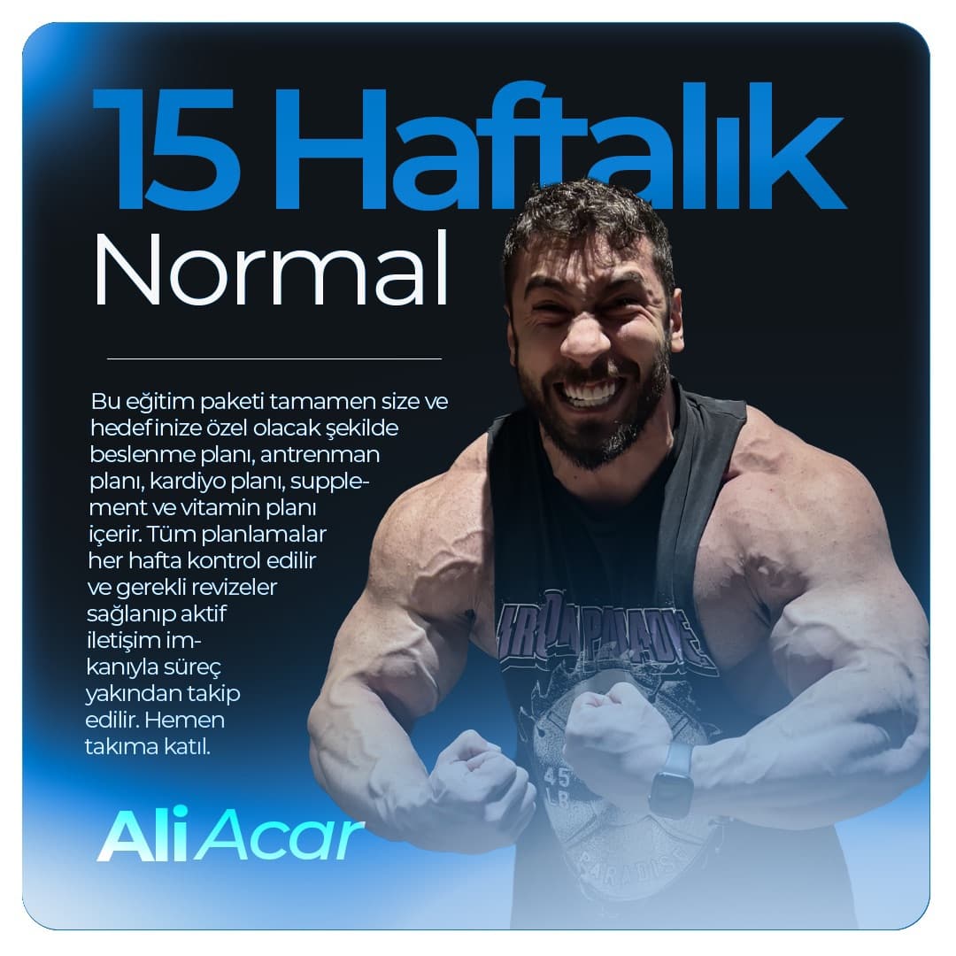 15 Haftalık Normal Paket ürün görseli